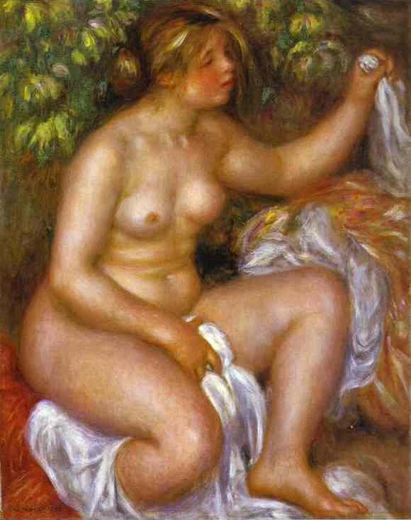 Pierre Auguste Renoir After The Bath